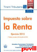 Impuesto sobre la Renta : ejercicio 2015