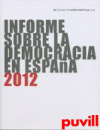 Informe sobre la democracia en Espaa 2012