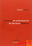 Instantes de contemplacin de literatura moderna