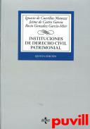 Instituciones de derecho civil patrimonial