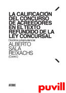 La calificacin del concurso de acreedores en el Texto Refundido de la Ley Concursal : doctrina jurisprudencial