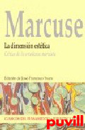 La dimensin esttica : crtica de la ortodoxia marxista