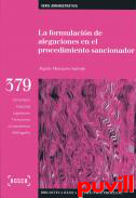 La formulacin de alegaciones en el procedimiento sancionado