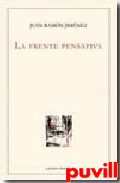 La frente pensativa, 1911-1912 : libro indito