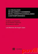 La igualdad de las mujeres y hombres en el constitucionalismo contemporneo