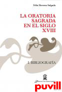 La oratoria sagrada en el siglo XVIII, 1. Bibliografa : 