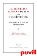 La repblica romana de 1849 y su constitucin