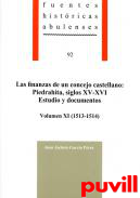 Las finanzas de un concejo castellano: Piedrahta, siglos XV-XVI, estudio y documentos, 11. 1513-1514