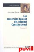 Las sentencias bsicas del Tribunal Constitucional