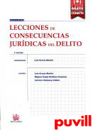 Lecciones de consecuencias jurdicas del delito