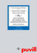 Lecciones de derecho administrativo : parte general, 1. 