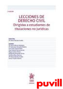 Lecciones de Derecho civil : Dirigidas a estudiantes de titulaciones no jurdicas