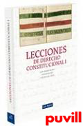 Lecciones de derecho constitucional, 1. 