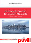 Lecciones de Derecho de Sociedades Mercantiles