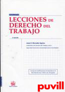 Lecciones de Derecho del trabajo