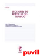 Lecciones de derecho del trabajo