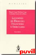 Lecciones de derecho financiero y tributario