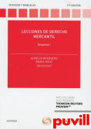 Lecciones de Derecho Mercantil, 1. 