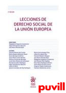 Lecciones de Derecho Social de la Unin Europea