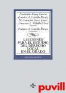 Lecciones para el estudio del Derecho local en el grado