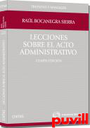 Lecciones sobre el acto administrativo