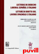 Lecturas de Derecho Laboral espaol e italiano : Letture di Diritto del Lavoro spagnolo e italiano