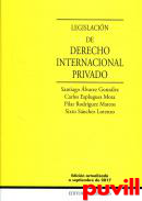 Legislacin de derecho internacional privado