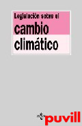 Legislacin sobre el cambio climtico