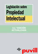 Legislacin sobre Propiedad Intelectual