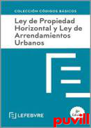 Ley Propiedad Horizontal y Ley Arrendamientos