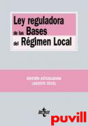 Ley reguladora de las Bases del Rgimen Local