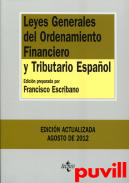 Leyes generales del ordenamiento financiero y tributario espaol