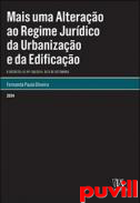 Mais Uma Alterao ao Regime Jurdico da Urbanizao e Edificao