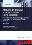 Manual de derecho administrativo. Parte general, 1. 