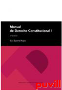 Manual de Derecho Constitucional I