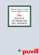 Manual de derecho del deporte