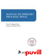 Manual de derecho procesal penal