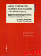 Manual de prestaciones bsicas del rgimen general de la Seguridad Social