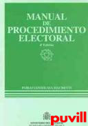 Manual de procedimiento electoral