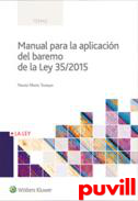 Manual para la aplicacin del baremo de la Ley 35/2015