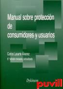 Manual sobre proteccin de consumidores y usuarios