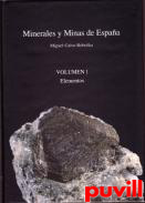 Minerales y minas de Espaa, 1. Elementos