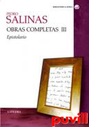 Obras completas, 3. Epistolario