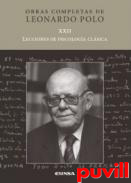 Obras completas de Leonardo Polo, 22. Lecciones de psicologa clsica