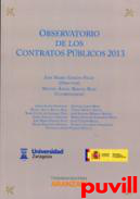 Observatorio de los contratos pblicos 2013