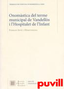 Onomstica del terme municipal de Vandellos i l'Hospitalet de l'Infant