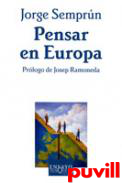 Pensar en Europa