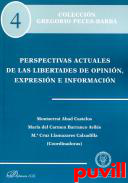 Perspectivas actuales de las libertades de opinin, expresin e informacin