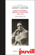 Poesia dispersa prpia i traduda 1896-1924