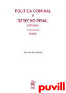 Poltica criminal y derecho penal : estudios